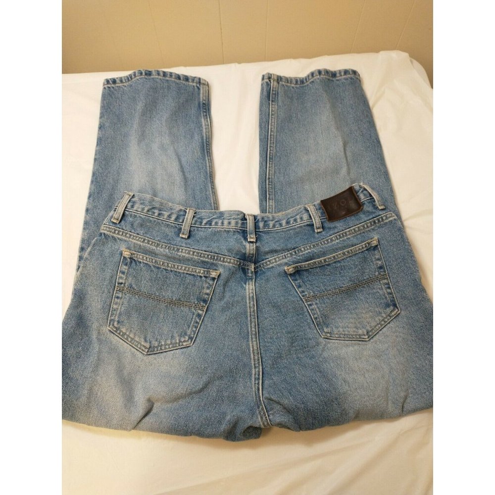 Izod Men's Denim Jeans Blue Classic Fit Size 36